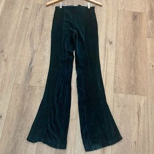 Free people evergreen flare pants sz S